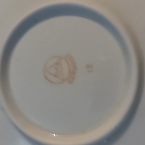 Antique Victorian Chocolate Pot German Porcelain PinkRoses Shabby Cottage Chic - Picture 6 of 7